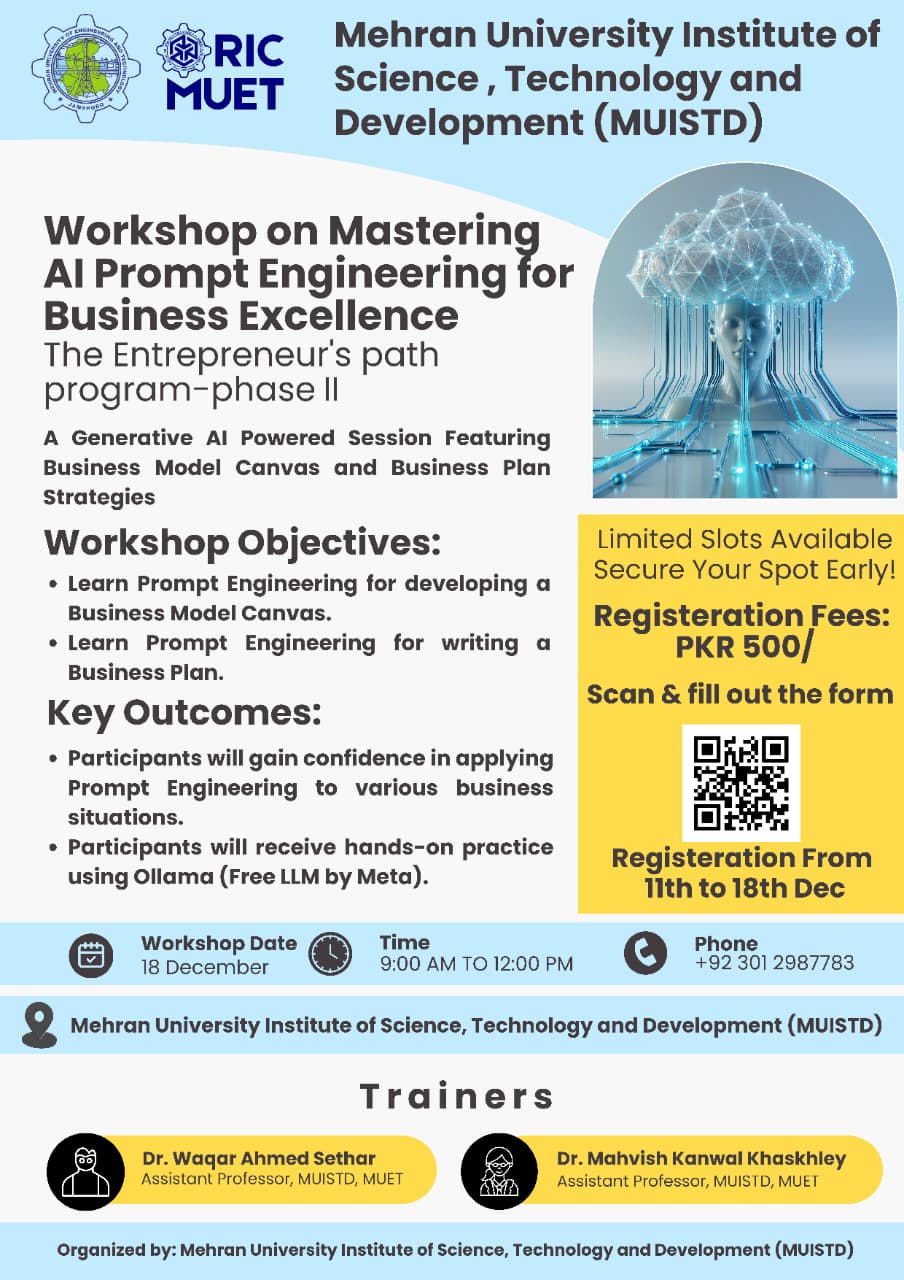 Workshop on Mastering Al Prompt Engineering for Business Excellence ...