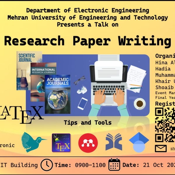 Research paper writing flyer